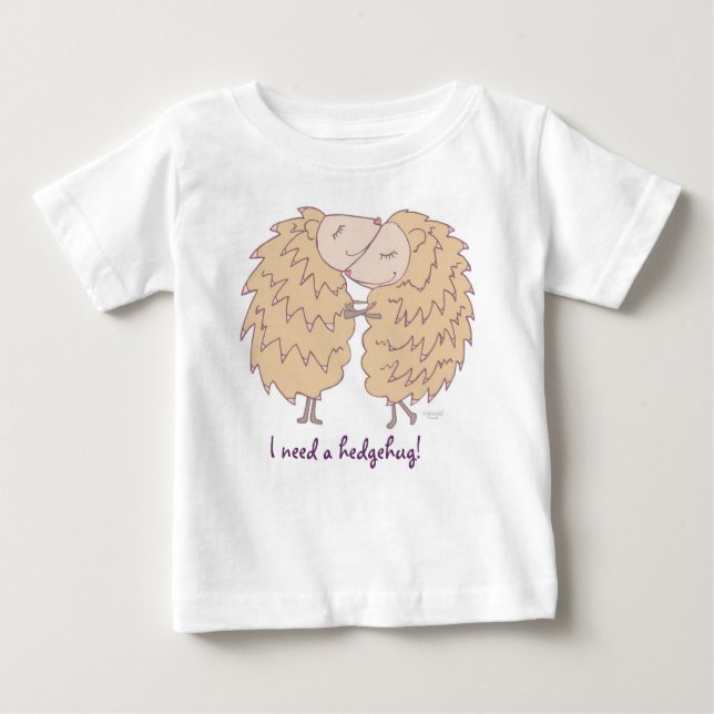 Pour Bébé J'ai besoin d'un hérisson, t-shirt de idyl-wyld (Devant)