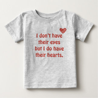 Pour Bébé J'ai leurs yeux - T-shirt d'adoption