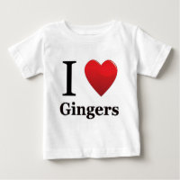 J'aime le T-shirt de gingembres
