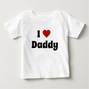 Pour Bébé J'aime le t-shirt du papa