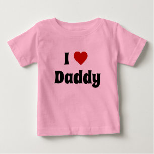 Pour Bébé J'aime le t-shirt du papa