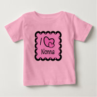 J'aime le T-shirt mignon de Nonna