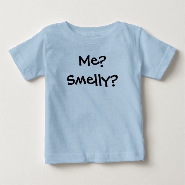 Pour Bébé "Je ? Puant ?" T-shirt infantile (Devant)