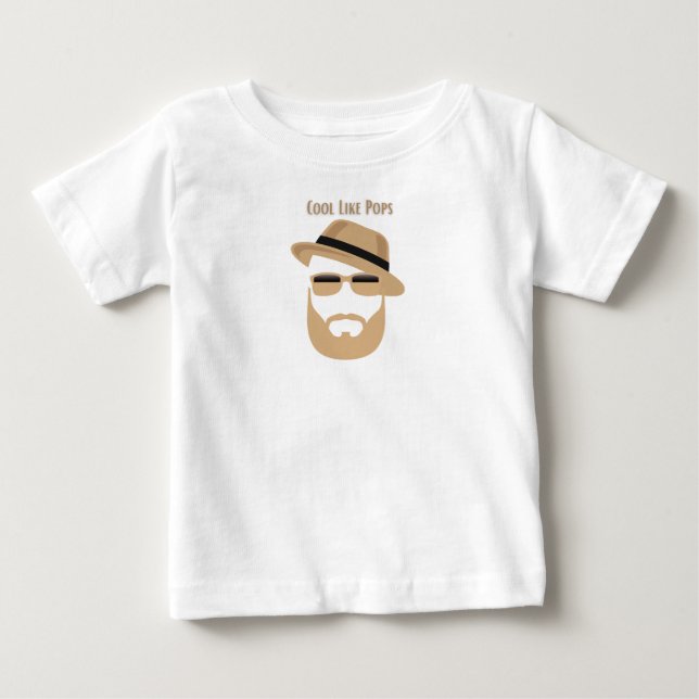 Pour Bébé Je suis cool comme un t-shirt pops (Devant)