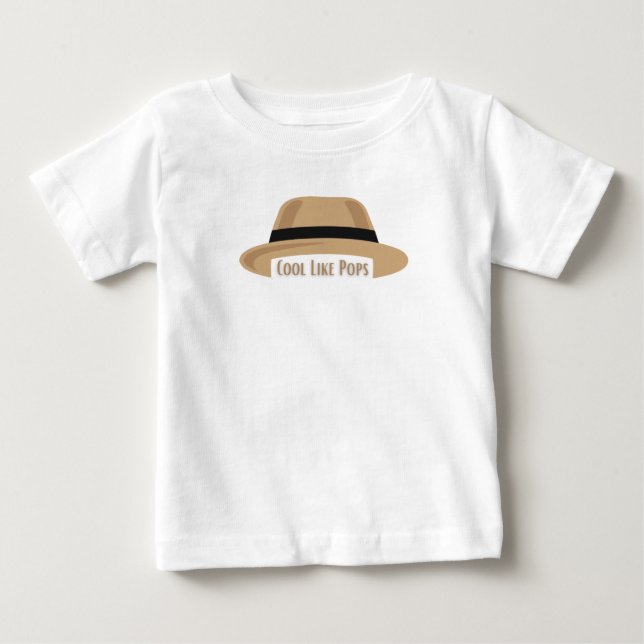 Pour Bébé Je suis cool comme un t-shirt pops (Devant)