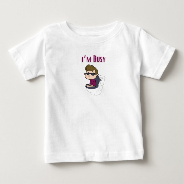 Pour Bébé Je suis cool comme un t-shirt pops (Devant)
