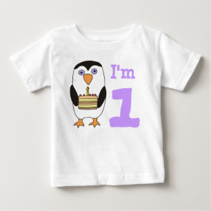 Pour Bébé Je suis le premier T-shirt d'anniversaire d'un béb