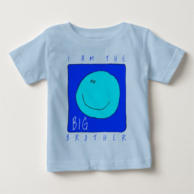 Pour Bébé Je Suis Le T-shirt Big Brother (Devant)