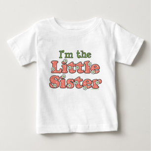 Pour Bébé Je suis le T-shirt Little Sister Long Sleeve