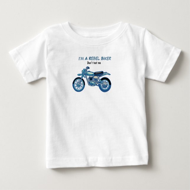 Pour Bébé Je suis un garçon rebelle, T-Shirt (Devant)