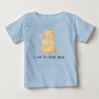 Pour Bébé Je t'aime, les ours s'embrassent T-shirt