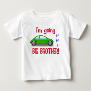 Pour Bébé Je vais être un grand frère t-shirt de voiture