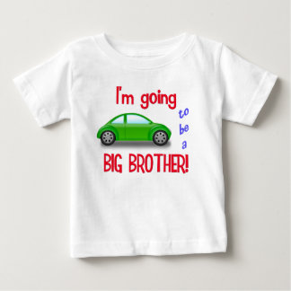Pour Bébé Je vais être un grand frère t-shirt de voiture