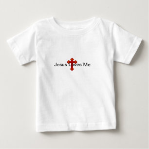 Pour Bébé Jésus m'aime T-shirt infantile