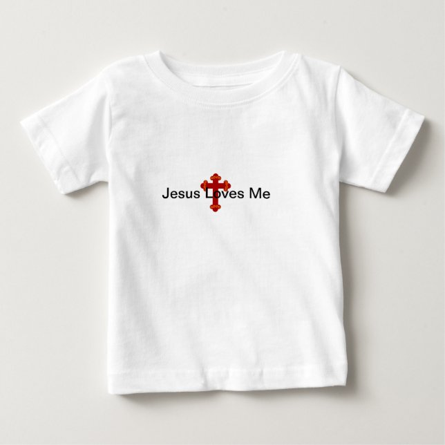 Pour Bébé Jésus m'aime T-shirt infantile (Devant)