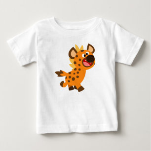 Pour Bébé Joli petit dessin Hyena Baby T-shirt
