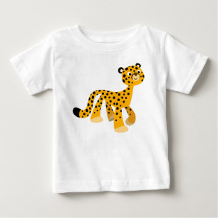 Pour Bébé Joli T-Shirt Cheetah Baby Cartoon à flâner