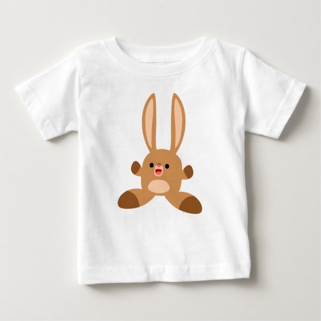 Pour Bébé Joli T-Shirt de lapin de lapin (Devant)