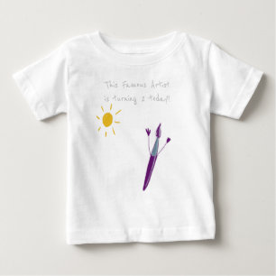Pour Bébé Joli T-shirt original sur l'anniversaire de votre 