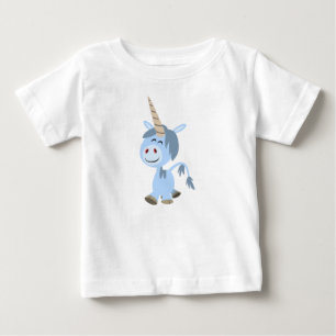 Pour Bébé Jolie caricature Unicorn Baby T-shirt