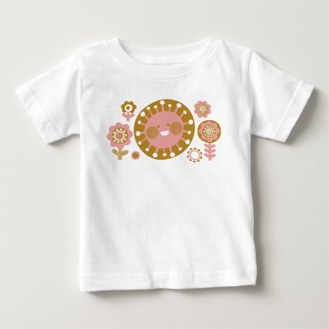 Pour Bébé Joyeux soleil, mignon T-shirt (Devant)