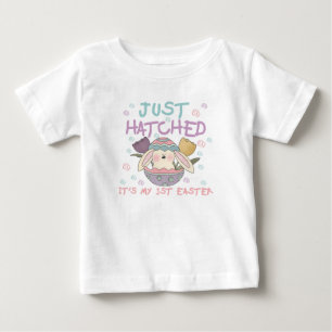 Pour Bébé Juste ęr T-shirt haché de Pâques