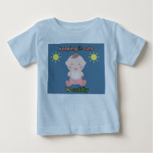 Keeping It Cute 'n' Cuddly Baby Blue T-shirt