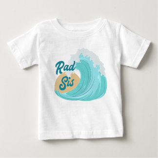 Pour Bébé La Grande Vague Anniversaire Rad Sis T-Shirt