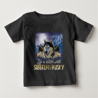 La Vie Est Meilleure Avec Un T-shirt Husky Sibérie
