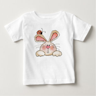 Pour Bébé Lapin et insecte - T-shirt infantile