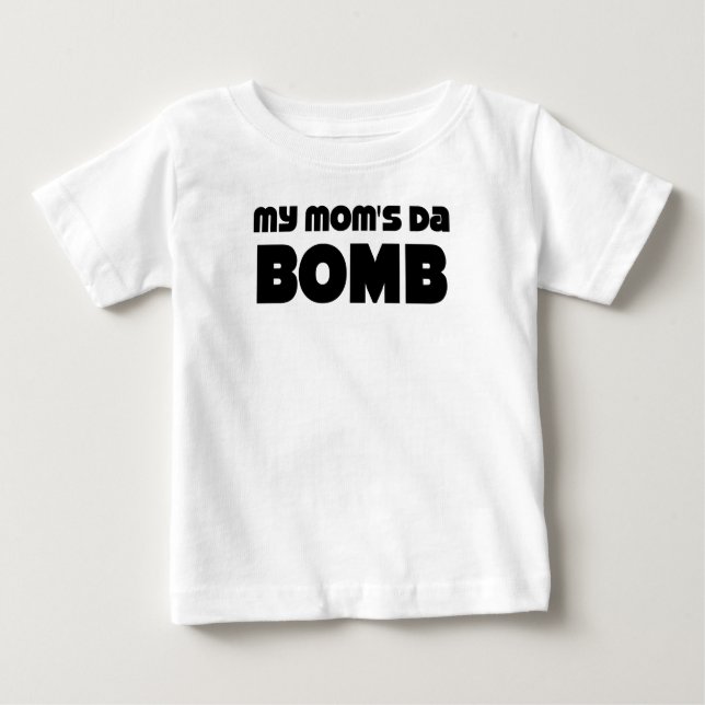 Pour Bébé Le DA de ma maman bombardent le T-shirt (Devant)