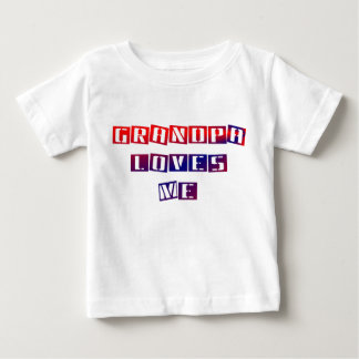 Pour Bébé Le grand-papa m'aime T-shirt infantile