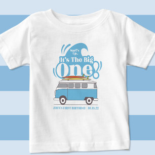Pour Bébé Le grand surf sur mesure t-shirt d'anniversaire