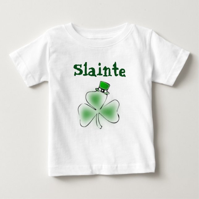 Pour Bébé Le jour de St Patrick badine le T-shirt (Devant)