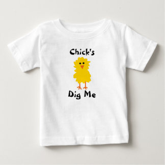 Pour Bébé Le "poussin me creusent" T-shirt