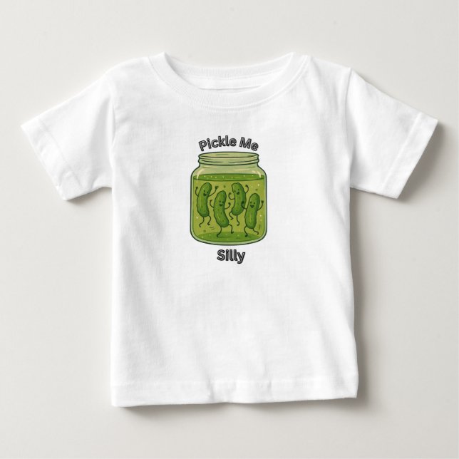 Pour Bébé Le T-shirt de l'enfant idiot de Pickle Me (Devant)