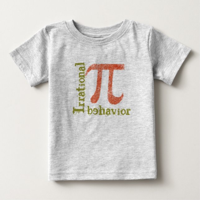 Pour Bébé Le T-shirt du nourrisson irrationnel de (Devant)