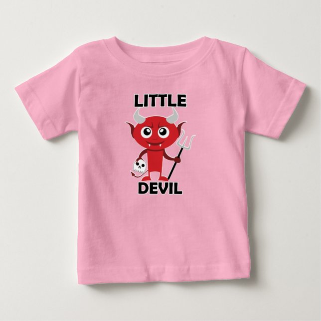 Pour Bébé Little Devil - T-shirt Baby Fine Jersey (Devant)