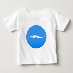 Pour Bébé Logo de natation sur T-shirt