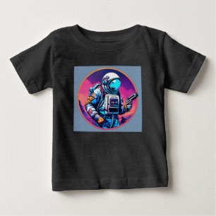 Pour Bébé Logo sportif avec un alien - T-shirt enfant