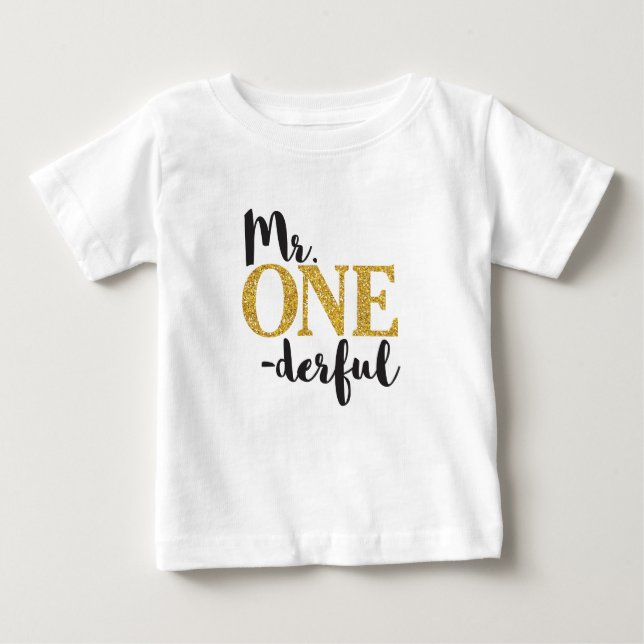 Pour Bébé M. ONEderful Baby Fine Jersey T-shirt (Devant)