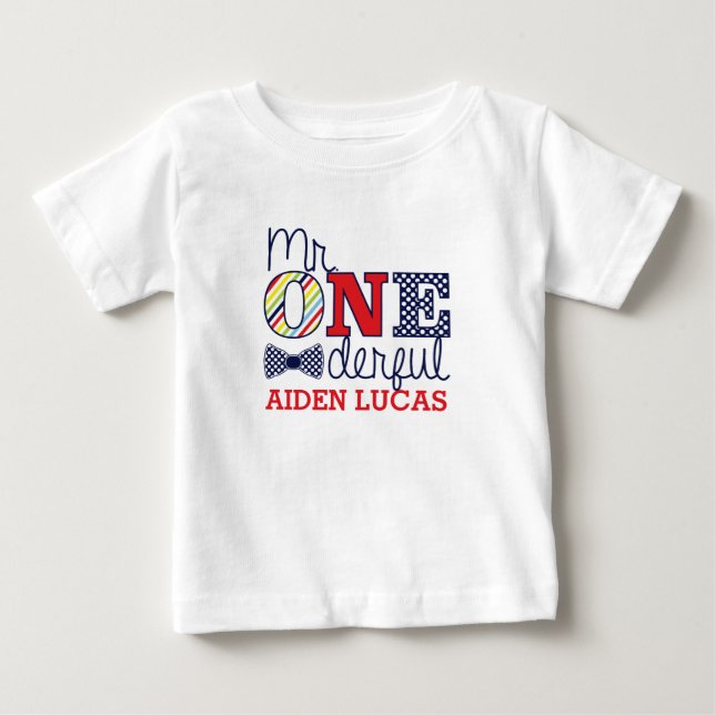 Pour Bébé M. ONEderful Baby Fine Jersey T-shirt (Devant)