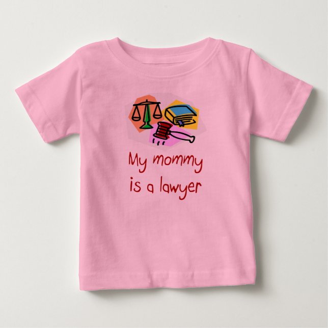 Pour Bébé Ma maman est un T-shirt de nourrisson d'avocat (Devant)