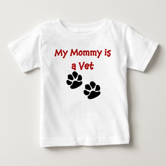 Pour Bébé Ma maman est un T-shirt de nourrisson de (Devant)