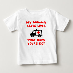 Pour Bébé Ma maman sauve le T-shirt des vies