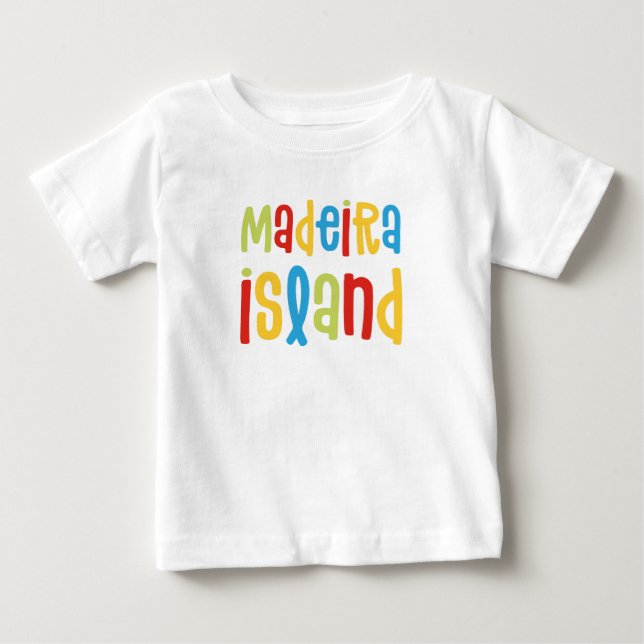 Pour Bébé Madeira Island Baby T-Shirt (Devant)