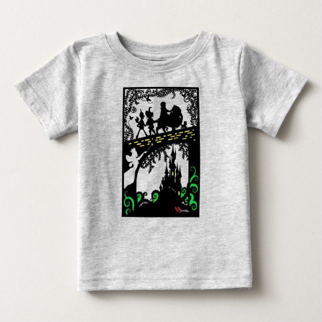 Pour Bébé Magicien Oz Baby T-Shirt transparent (Devant)