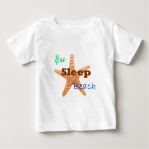 Pour Bébé Manger Dormir Plage - T-shirt Enfant