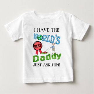 Pour Bébé Meilleur T-shirt drôle de fête des pères de papa