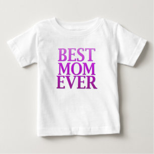 Pour Bébé Meilleure maman t-shirt de jour mère